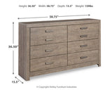 Culverbach Queen Panel Bed with Dresser