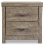 Culverbach King Panel Bed with Mirrored Dresser, Chest and 2 Nightstands