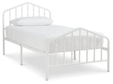 Trentlore Twin Metal Bed