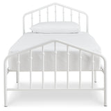 Trentlore Twin Metal Bed