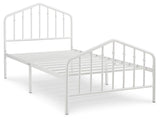 Trentlore Twin Metal Bed