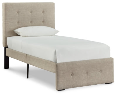 Gladdinson Twin Upholstered Storage Bed