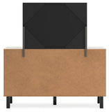 Vessalli Queen Panel Headboard with Mirrored Dresser and Chest