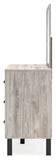 Vessalli Queen Panel Bed with Mirrored Dresser