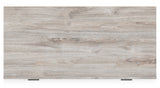 Vessalli Queen Panel Headboard with Mirrored Dresser, Chest and 2 Nightstands