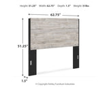Vessalli Queen Panel Headboard with Mirrored Dresser and Nightstand