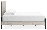 Vessalli King Panel Bed with Mirrored Dresser, Chest and 2 Nightstands
