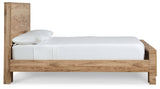 Hyanna King Panel Bed with Mirrored Dresser and Chest