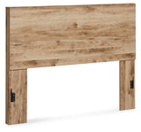 Hyanna Queen Panel Headboard with Mirrored Dresser, Chest and 2 Nightstands