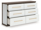Mazilar Six Drawer Dresser