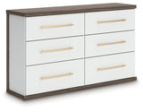 Mazilar Six Drawer Dresser