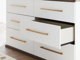 Mazilar Six Drawer Dresser