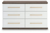 Mazilar Six Drawer Dresser