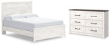 Gerridan Queen Panel Bed with Dresser