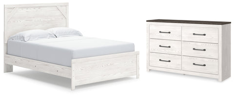 Gerridan Queen Panel Bed with Dresser
