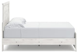 Gerridan Queen Panel Bed with Mirrored Dresser and Nightstand
