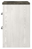 Gerridan Queen Panel Bed with Mirrored Dresser and Nightstand