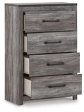 Bronyan Queen Panel Bed with Mirrored Dresser and 2 Nightstands