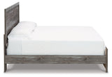 Bronyan King Panel Bed with Mirrored Dresser and 2 Nightstands