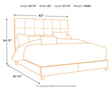Dolante King Upholstered Bed