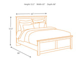 Maribel Queen Panel Bed