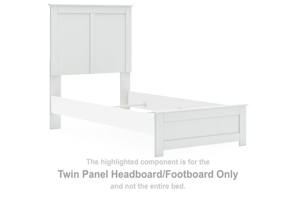 Bostwick Shoals Twin Panel Headboard/Footboard