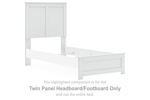 Bostwick Shoals Twin Panel Headboard/Footboard