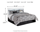 Bostwick Shoals King/California King Panel Headboard Bed with Dresser