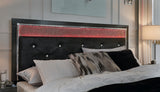 Kaydell Queen Upholstered Panel Storage Platform Bed
