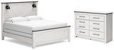 Schoenberg King Panel Bed with Dresser