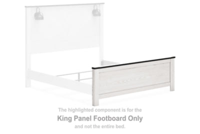 Schoenberg King Panel Footboard