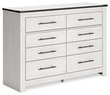 Schoenberg King Panel Bed with Dresser