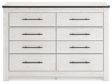 Schoenberg Queen Panel Bed with Dresser