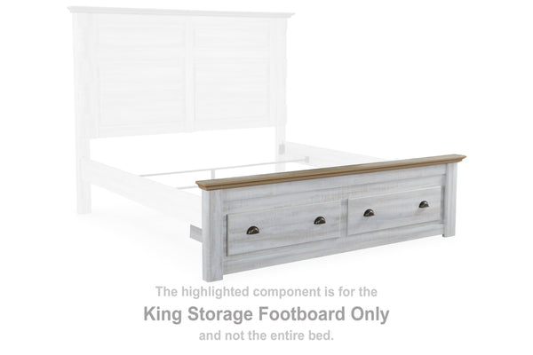Haven Bay King Storage Footboard