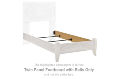 Paxberry Twin Panel Footboard with Rails