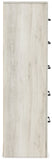 Cambeck King/California King Upholstered Panel Headboard with Mirrored Dresser and Chest
