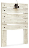 Cambeck Twin Panel Headboard Bed with Mirrored Dresser, Chest and 2 Nightstands