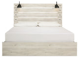 Cambeck King Panel Bed with 4 Storage Drawers