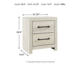 Cambeck King Upholstered Panel Bed with Mirrored Dresser, Chest and 2 Nightstands