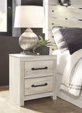 Cambeck Queen Panel Bed with 4 Storage Drawers with Mirrored Dresser, Chest and 2 Nightstands