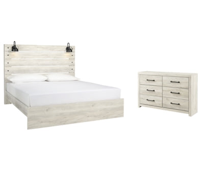 Cambeck King Panel Bed with Dresser