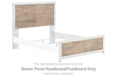 Charbitt Queen Panel Headboard/Footboard