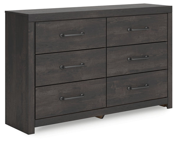 Delmorta Six Drawer Dresser