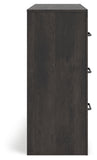 Delmorta Six Drawer Dresser