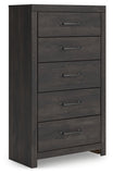 Delmorta Five Drawer Chest