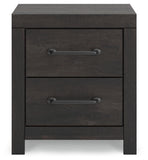 Delmorta Two Drawer Night Stand