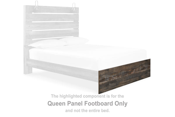 Drystan Queen Panel Footboard