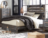 Drystan Queen Panel Bed with 2 Nightstands