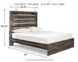 Drystan Queen Panel Bed