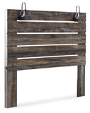 Drystan Queen Panel Headboard Bed with Mirrored Dresser and 2 Nightstands